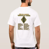 T-shirt ęr TOUR DU MONDE de division de la Marine (Dos)