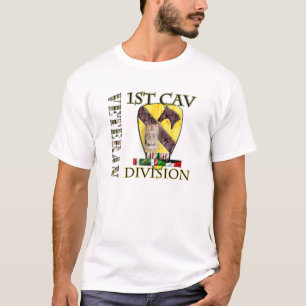T-shirt ęr Vétéran de tempête du désert de division de Cav