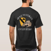T-shirt ęr Vétérinaire de Cav Irak (Dos)