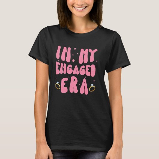 T-shirt Era Mariée Funny Gag Bachelorette Party Futur Brid (Devant)