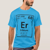 T-shirt Erbium Element (noir) (Devant)