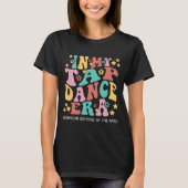 T-shirt Ère de danse à claquettes rétro (Devant)