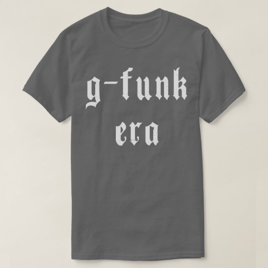 T-shirt ère gfunk (Design devant)