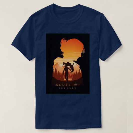 T-shirt Eren Yeager (Design devant)