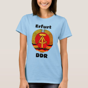 T-shirt Erfurt, DDR, RDA, Erfurt, Allemagne de l'Est