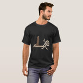 T-shirt Erg Ergometer Et L'Exercice D'Aviron Machine Raili (Devant entier)