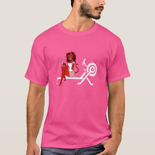 T-shirt Erg Ergomètre et machine d'exercice d'aviron Rame (Devant)