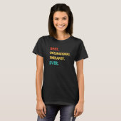 T-shirt ergothérapeute (Devant entier)