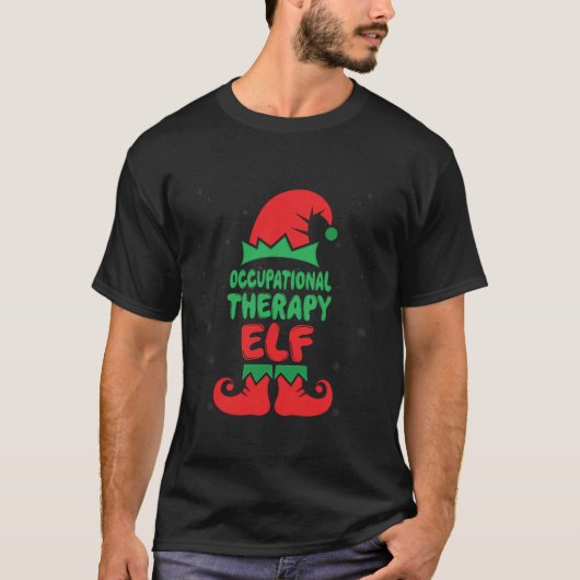 T-shirt Ergothérapie Elf ergothérapeute Ch (Devant)