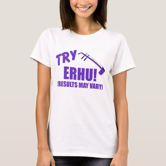 T-shirt Erhu drôle (Devant)