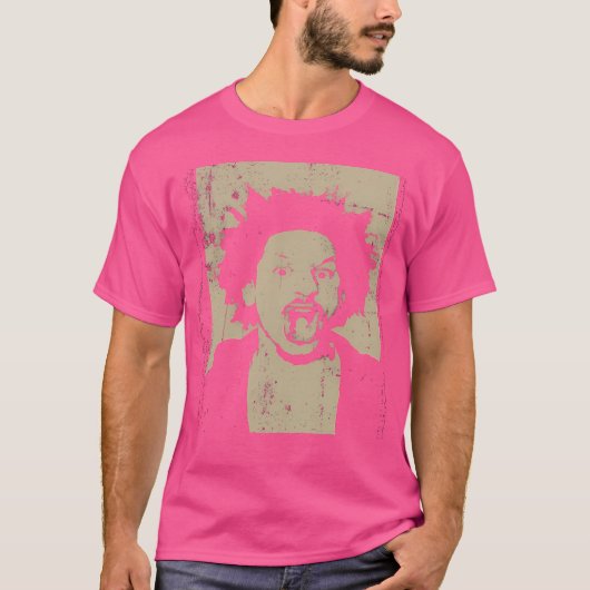 T-shirt Eric Andre Comédie Genius Portrait Iconique Comédi (Devant)