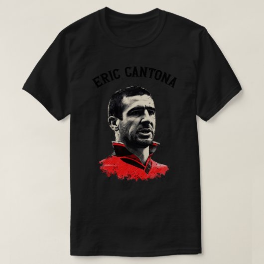 T-shirt Eric Cantona (Design devant)