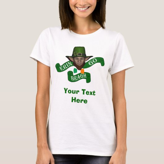 T-shirt Erin go bragh St Patrick's day (Devant)