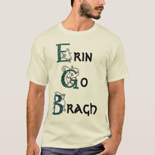 T-shirt Erin vont chemise de Bragh