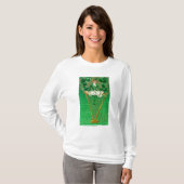 T-shirt Erin vont femme de Bragh sur la scène d'harpe (Devant entier)