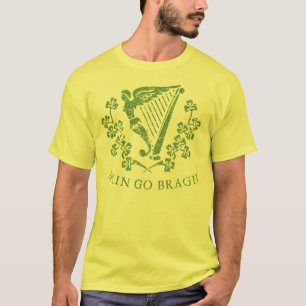 T-shirt Erin vont tee - shirt d'harpe de Bragh