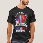 T-shirt Eritrean American Countries Flags Pride Eritrea Fl (Devant)