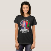 T-shirt Eritrean American We know Places where Eritrea Fla (Devant entier)