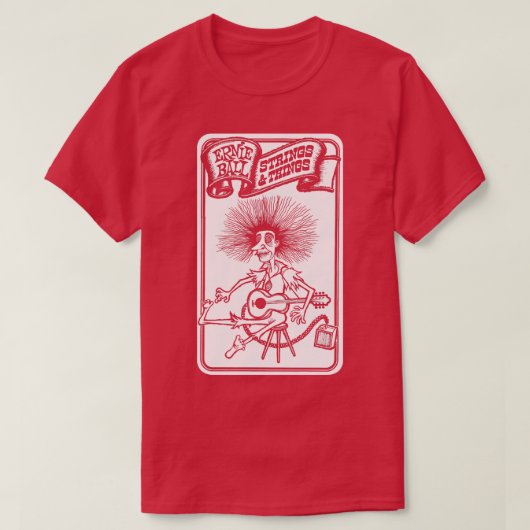 T-shirt Ernie Ball Strings (Design devant)