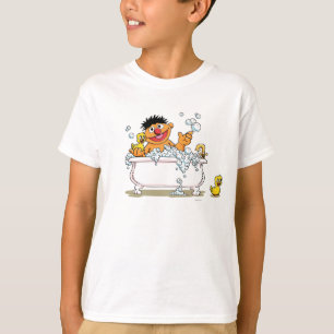 T-shirt Ernie vintage dans la baignoire