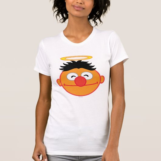 T-shirt Ernie Visage Sourire avec Halo (Devant)