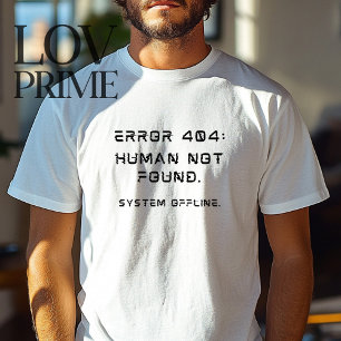 T-shirt Erreur 404 - Devis de tendance