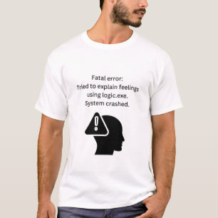 T-shirt Erreur fatale 404
