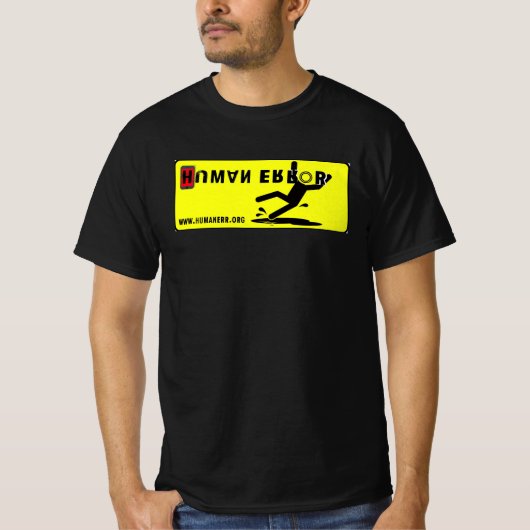 T-shirt Erreur humaine (Devant)