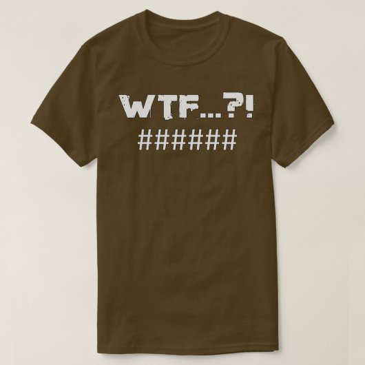 T-shirt Erreurs comptables Excel 5 (Design devant)