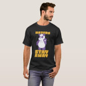 T-shirt Ers Restez À Panda (Devant entier)