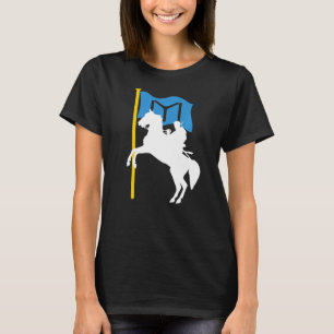 T-shirt Ertugrul Gazi Cheval Kayi Drapeau Ertugrul
