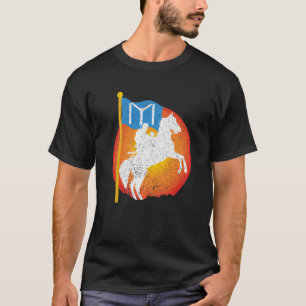T-shirt Ertugrul Gazi Cheval Kayi Drapeau Ertugrul Bey