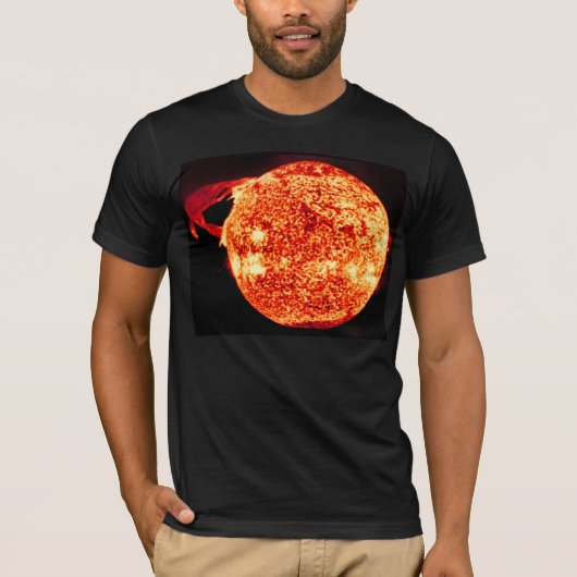 T-shirt Éruption chromosphérique - photo prise du Skylab (Devant)