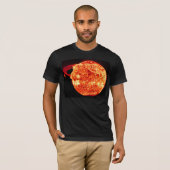 T-shirt Éruption chromosphérique - photo prise du Skylab (Devant entier)