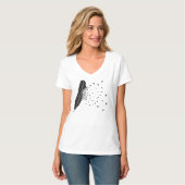 T-shirt Éruption d'oiseaux d'une plume (Devant entier)