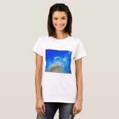 T-shirt Éruption volcanique (Devant entier)