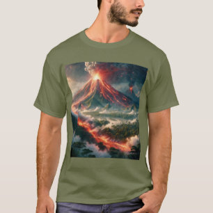T-shirt Éruptions volcaniques