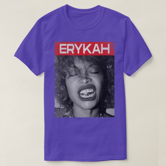 T-shirt erykah badu (Design devant)
