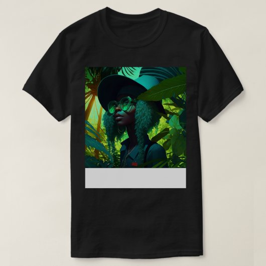 T-shirt Erykah Badu Original Fan Art (Design devant)
