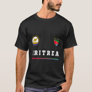 T-shirt Erythrée Sportsoccer Jersey Drapeau Football Eryth