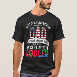T-shirt Erythréenne Américaine Papa Fête des pères Papa Er