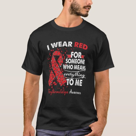 T-shirt Erythromelalgie Sensibilisation Guerrier Soutien C (Devant)