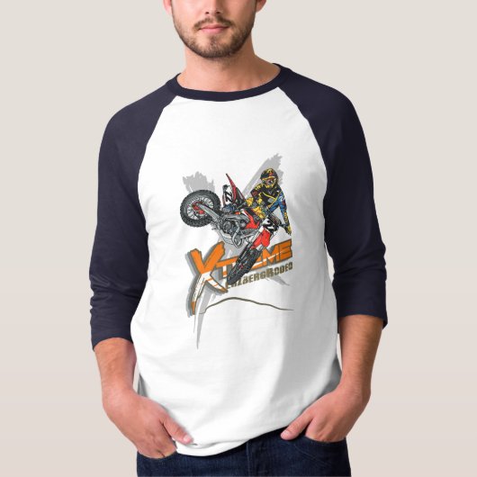 T-shirt Erzberg Rodeo | Raglan à manches 3/4 hommes (Devant)