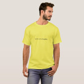 T-shirt Es-Tu Encore Libre ? (Devant entier)
