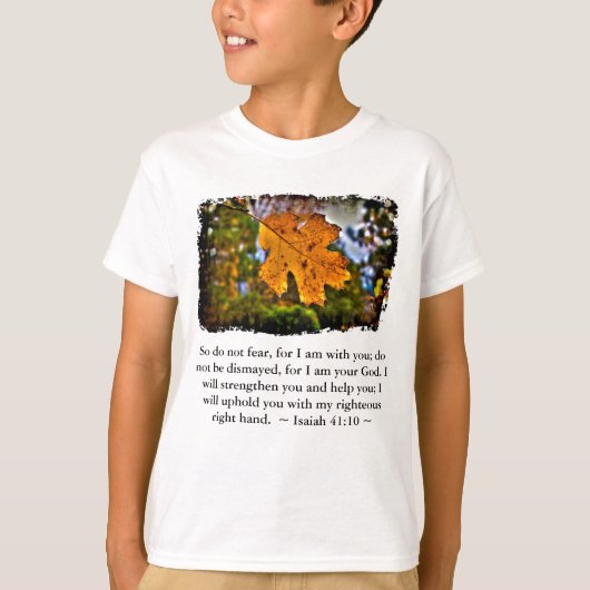 T-shirt Ésaïe 41:10 (Devant)