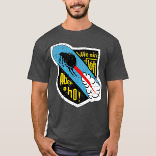 T-shirt Escadrille de chasse 400 couteaux Me 163 comète gr