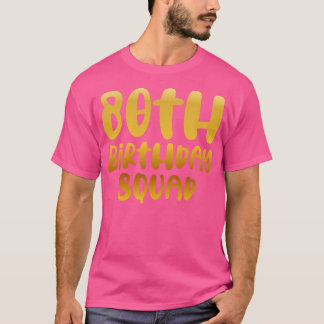 T-shirt Escadrille du 80e anniversaire