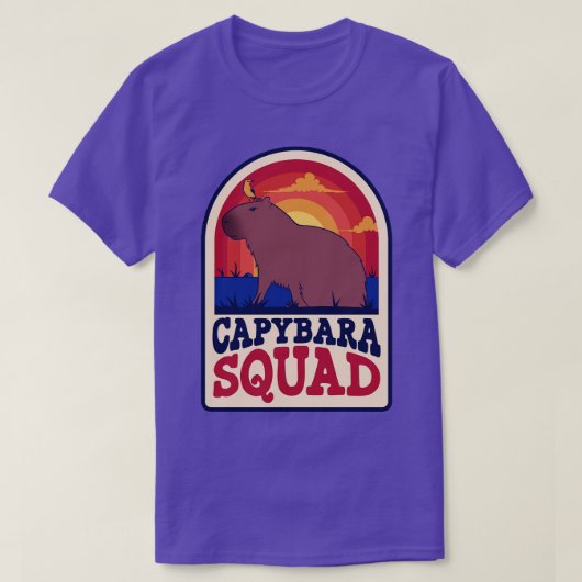 T-shirt Escadron Capybara (Design devant)
