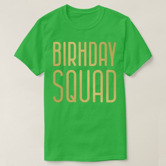 T-shirt Escadron d'anniversaire 2 (Design devant)