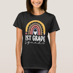 T-shirt Escadron de 1re année Arc-en-ciel pour enseignants